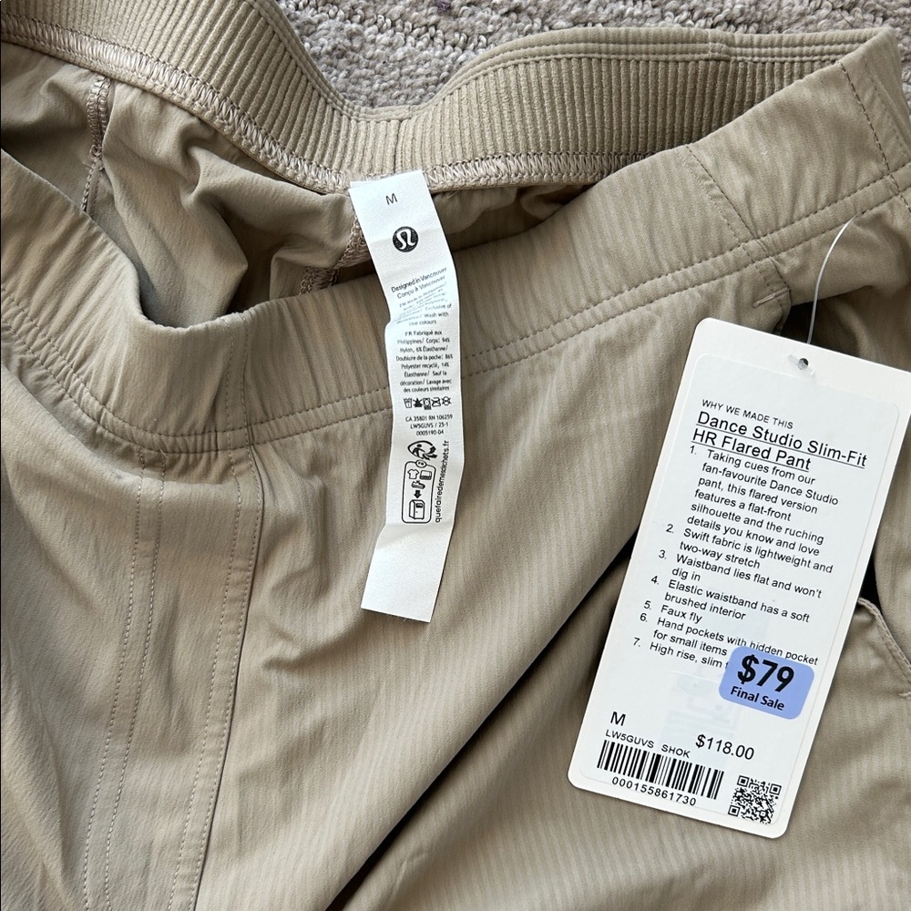 Lululemon Dance Studio Slim-Fit Pants